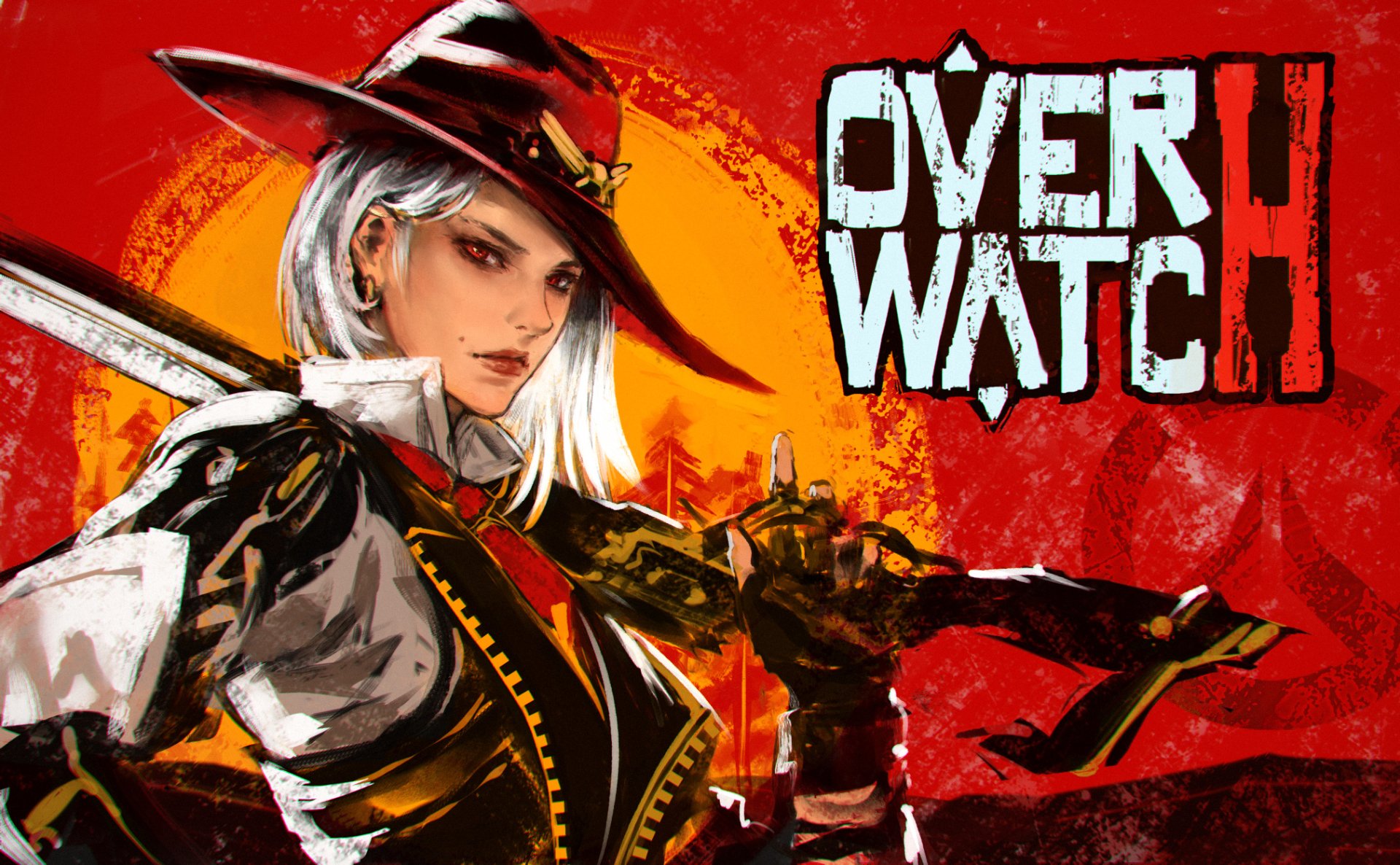 Download Ashe (Overwatch) Video Game Overwatch HD Wallpaper