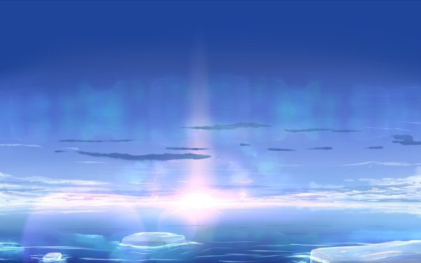 Anime Sky Sun HD Wallpaper | Background Image