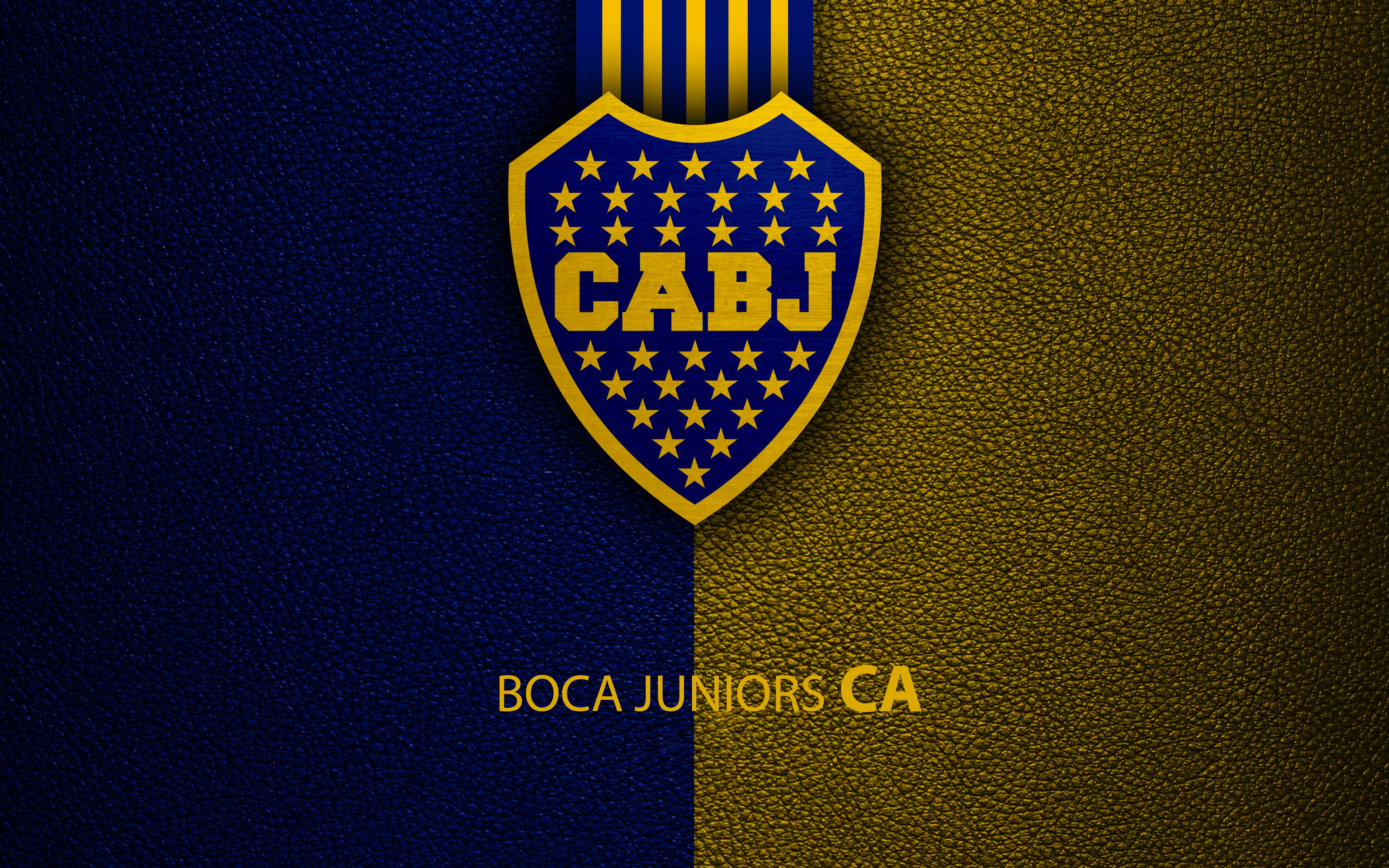 Download Emblem Logo Soccer Boca Juniors Sports 4k Ultra HD Wallpaper