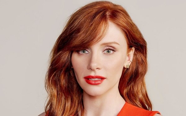 Celebrity Bryce Dallas Howard Actresses United States Actress American Lipstick Redhead Face Green Eyes HD Wallpaper | Background Image