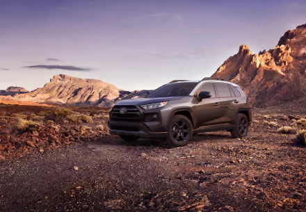 SUV silver car car Toyota vehicle Toyota RAV4 HD Desktop Wallpaper | Background Image