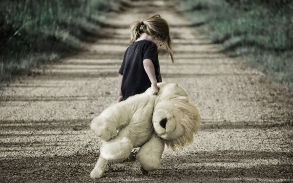 Photography Child Stuffed Animal HD Wallpaper | Background Image
