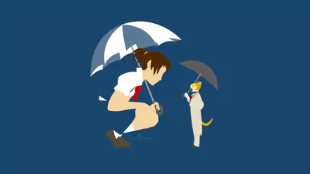  Haru and Baron from Neko no Ongaeshi