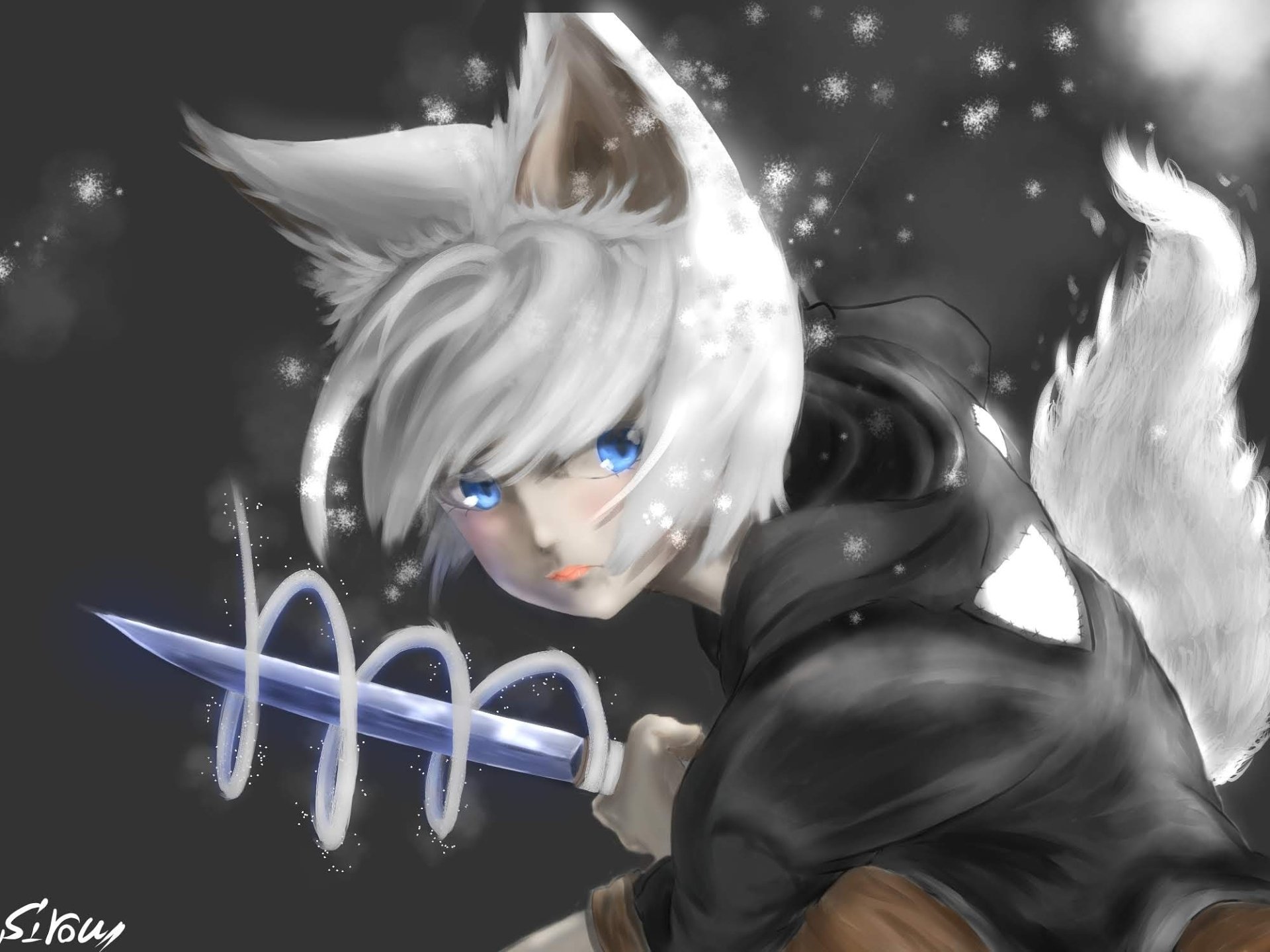 Download Anime Original HD Wallpaper by SIROU