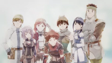 Ranta (Grimgar Of Fantasy And Ash) Manato (Grimgar Of Fantasy And Ash) Haruhiro (Grimgar Of Fantasy And Ash) Moguzo (Grimgar Of Fantasy And Ash) Yume (Grimgar of Fantasy and Ash) Mary (Grimgar of Fantasy and Ash) Anime Grimgar Of Fantasy And Ash HD Desktop Wallpaper | Background Image