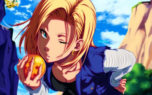 Anime Dragon Ball Z Dragon Ball Android 18 HD Wallpaper | Background Image