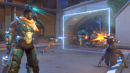 Ashe (Overwatch) Tracer (Overwatch) Baptiste (Overwatch) video game Overwatch HD Desktop Wallpaper | Background Image