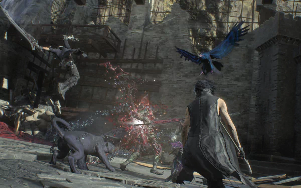 V (Devil May Cry) video game Devil May Cry 5 HD Desktop Wallpaper | Background Image
