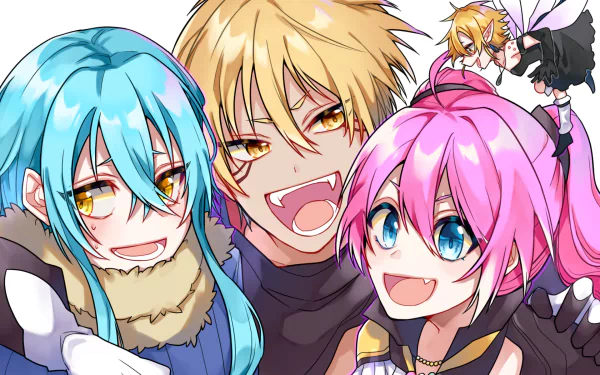 Ramiris (Tensei shitara Slime Datta Ken) Milim Nava Rimuru Tempest Anime That Time I Got Reincarnated as a Slime HD Desktop Wallpaper | Background Image