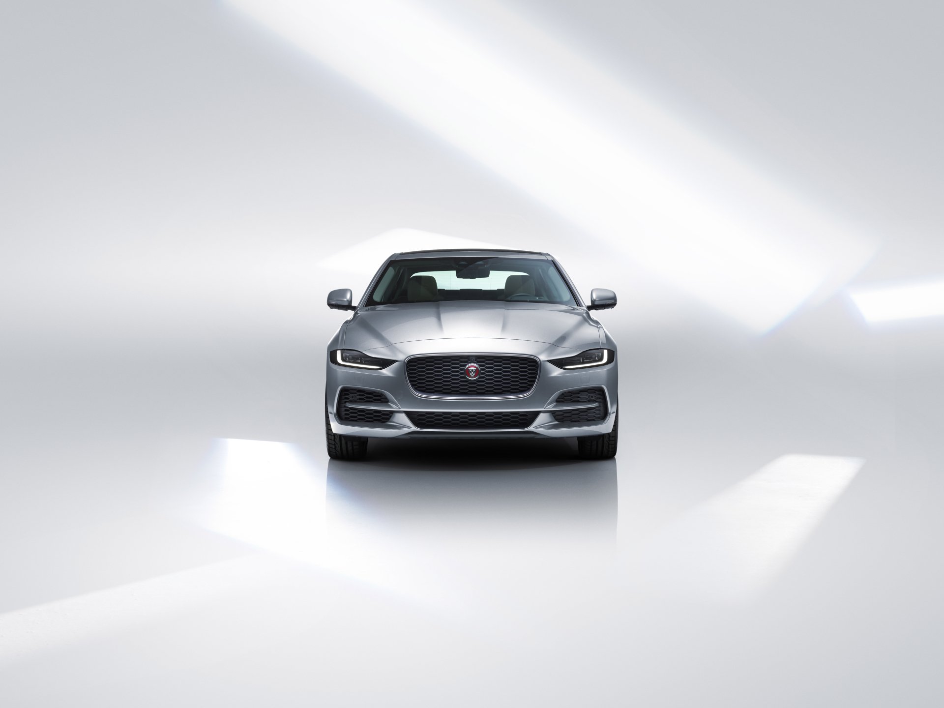 Download Silver Car Car Jaguar (Car) Vehicle Jaguar XE 8k Ultra HD Wallpaper