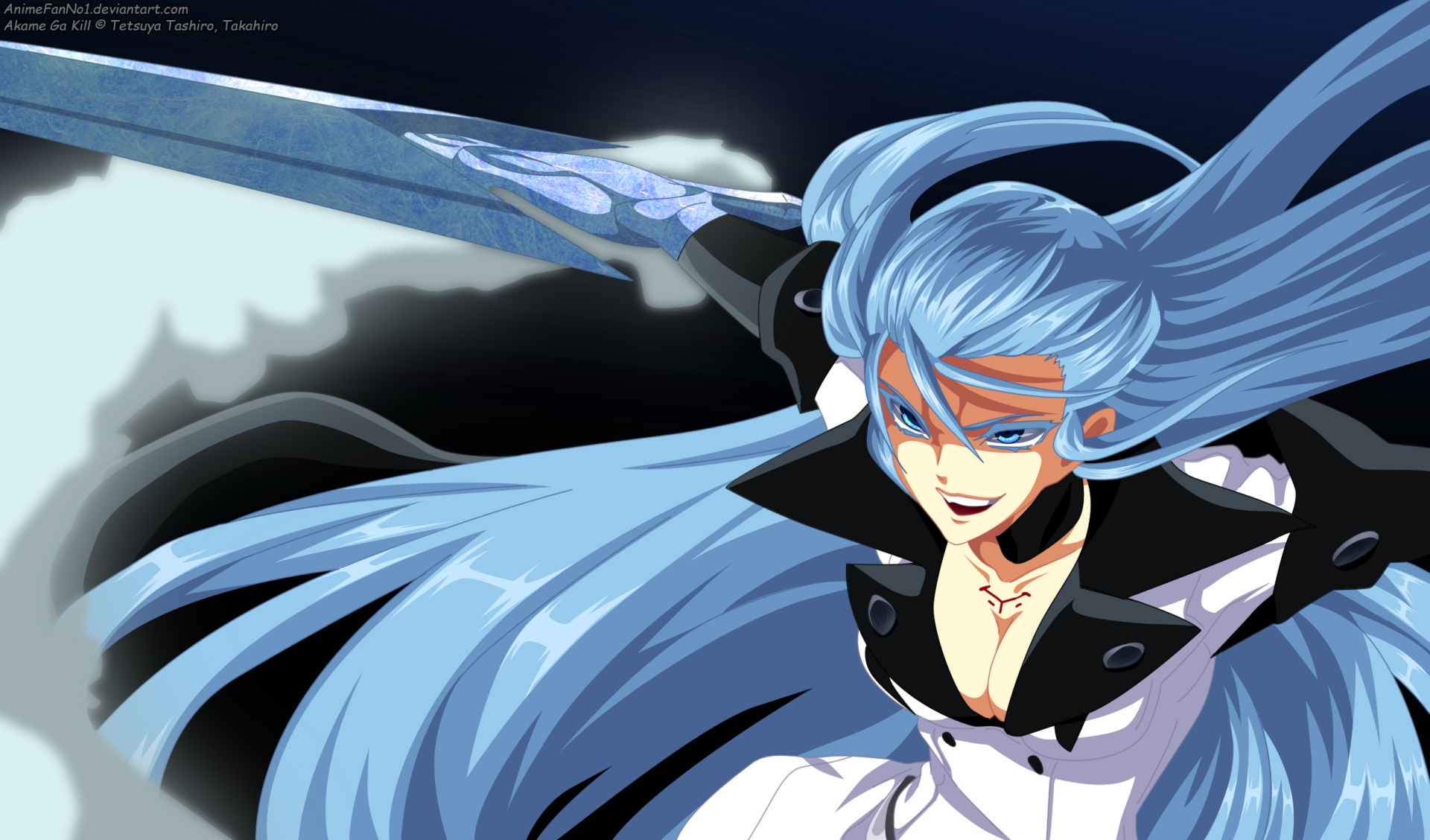 Download Esdeath (Akame Ga Kill!) Anime Akame Ga Kill! HD Wallpaper by ...