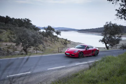 car Porsche vehicle Porsche 718 Cayman HD Desktop Wallpaper | Background Image