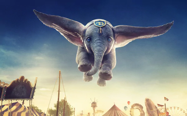movie Dumbo (2019) HD Desktop Wallpaper | Background Image