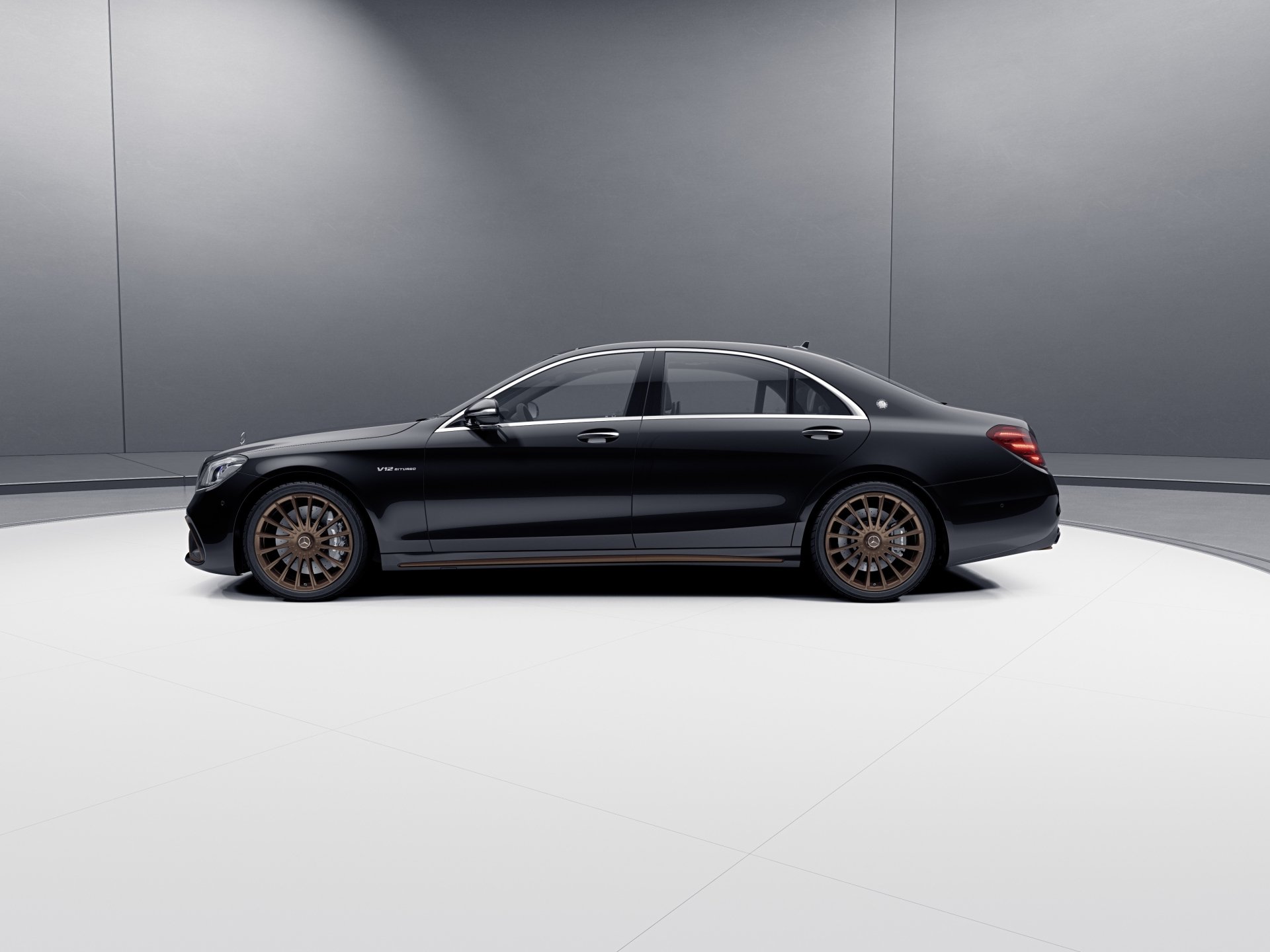 Download Black Car Car Mercedes-AMG Vehicle Mercedes-AMG S65 4k Ultra HD Wallpaper