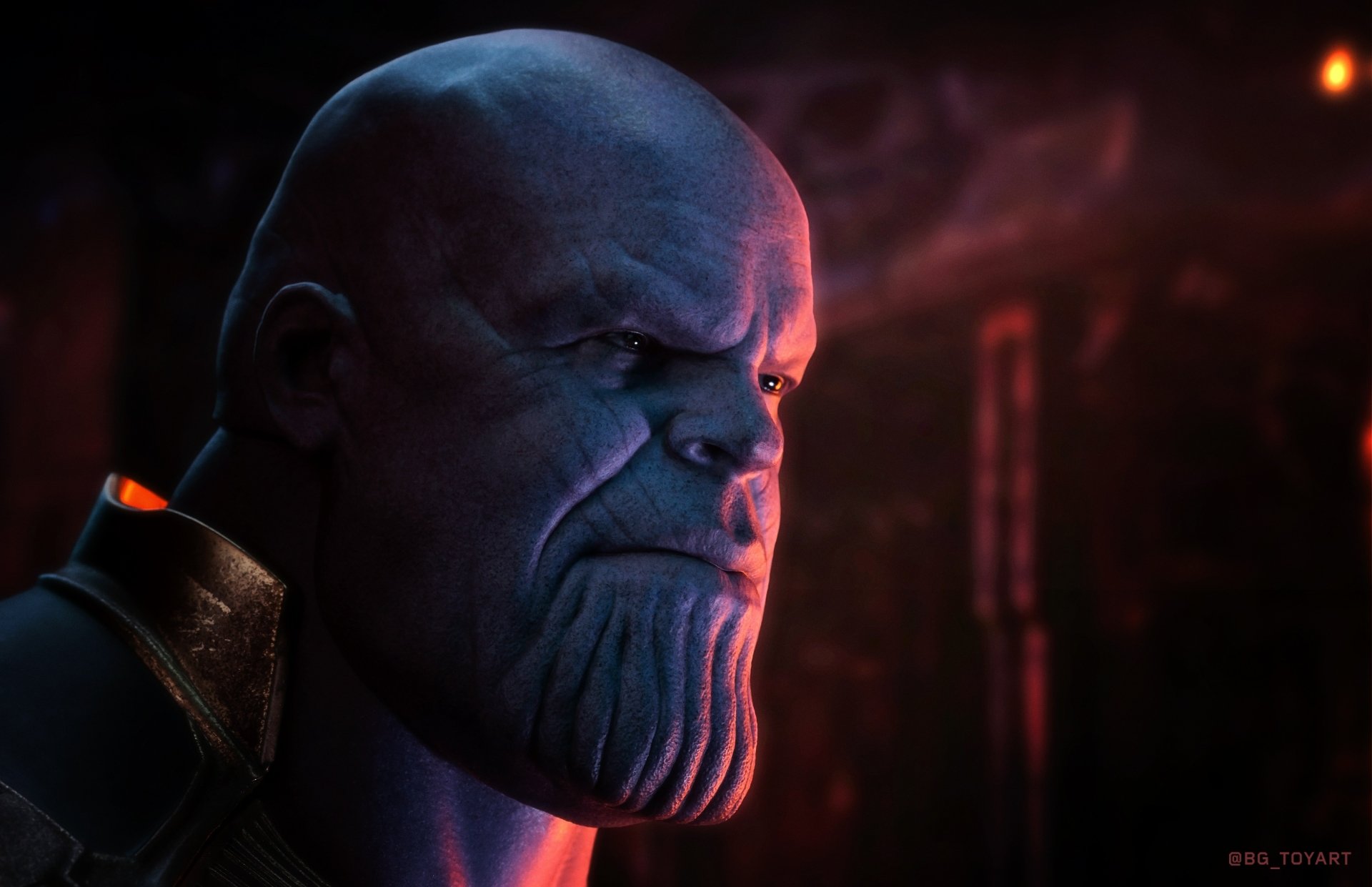 Thanos — Avengers: Infinity War | 5K Ultra HD Wallpaper by Alex Brooks ...