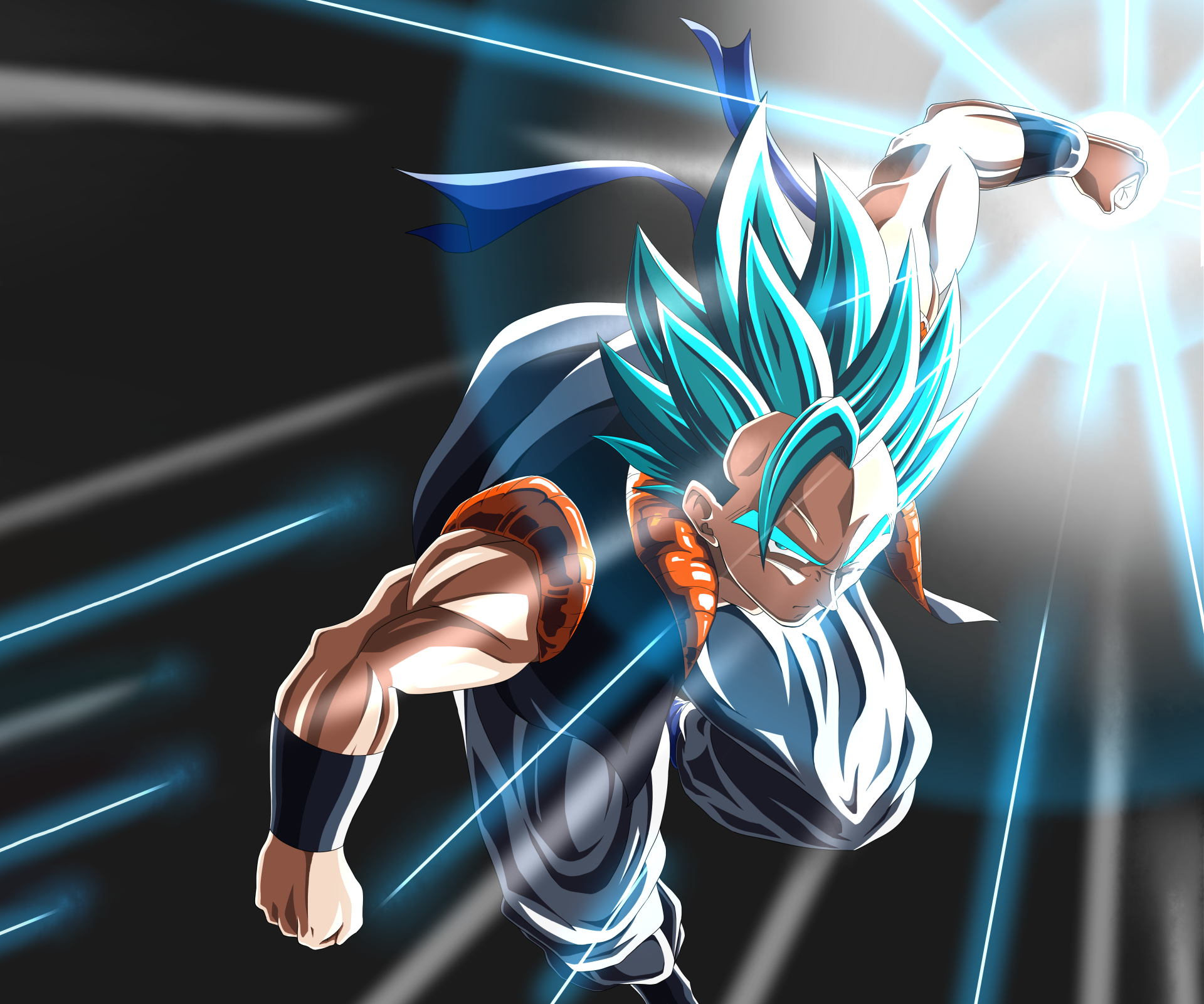 dragon ball super saiyan blue gogeta