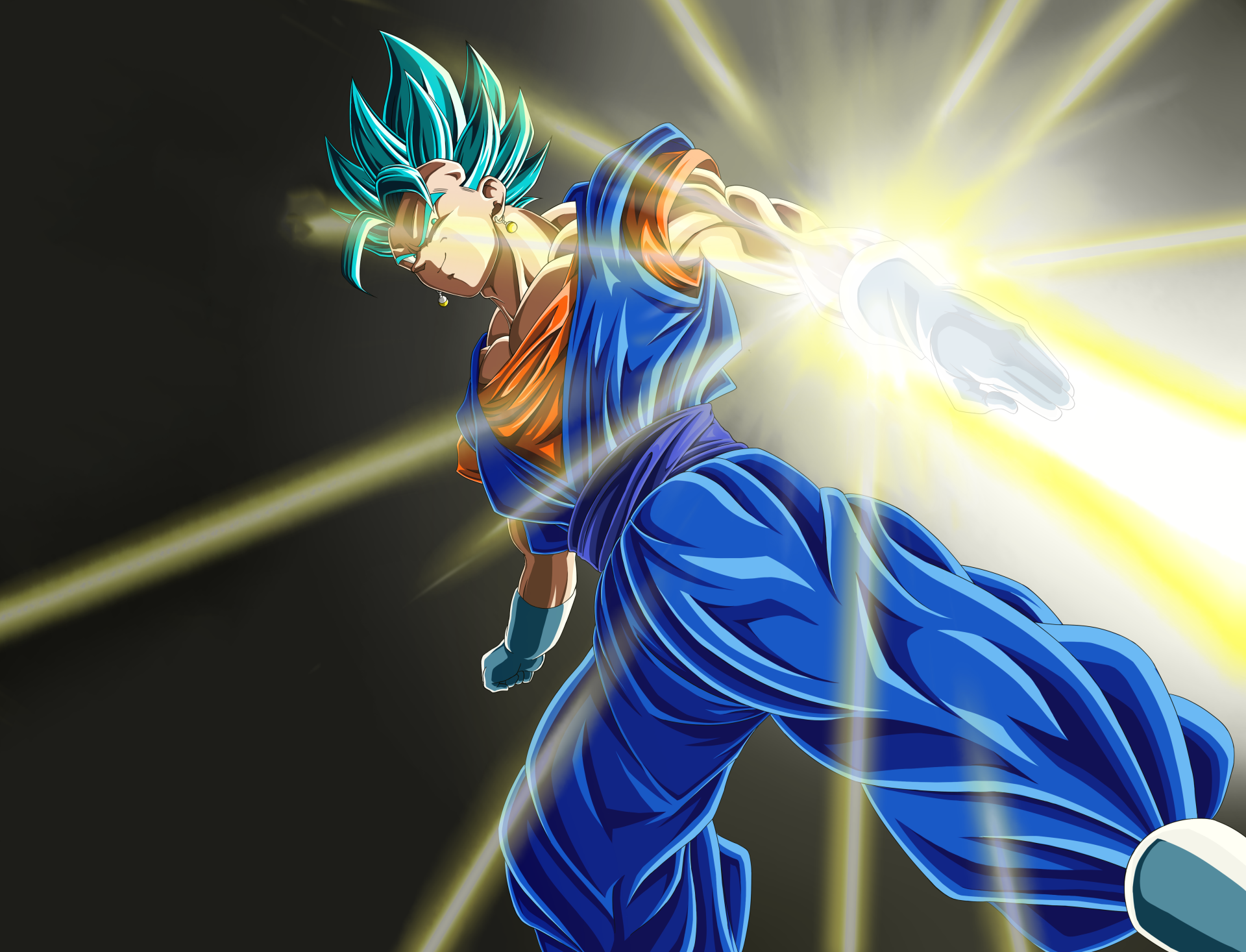 super saiyan blue vegetto