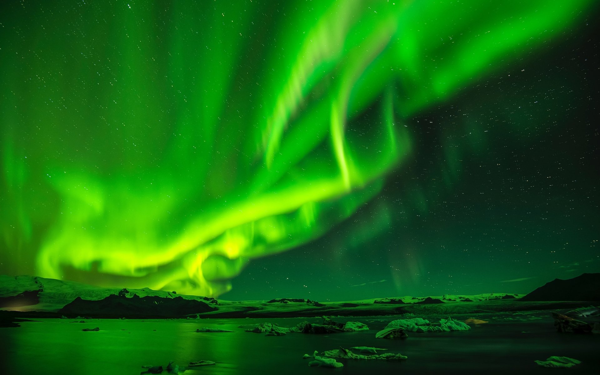 Download Light Sky Night Nature Aurora Borealis 4k Ultra HD Wallpaper