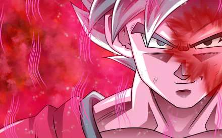 Kaioken Goku Anime Dragon Ball Super HD Desktop Wallpaper | Background Image