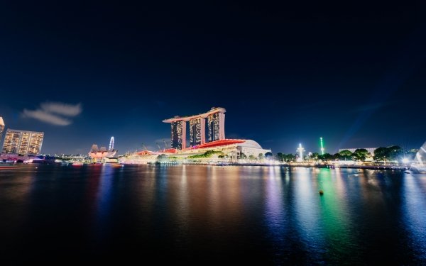 Man Made Marina Bay Sands Building HD Wallpaper | Background Image