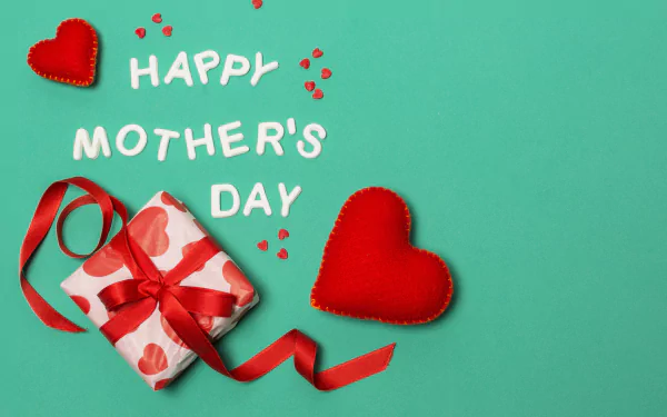 heart gift Happy Mother's Day holiday Mother's Day HD Desktop Wallpaper | Background Image