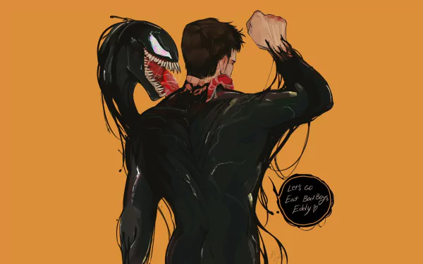 Eddie Brock Comic Venom HD Desktop Wallpaper | Background Image
