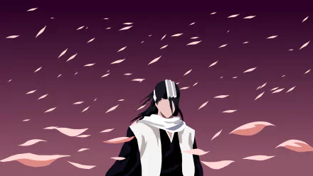 bankai Byakuya Kuchiki Anime Bleach HD Desktop Wallpaper | Background Image