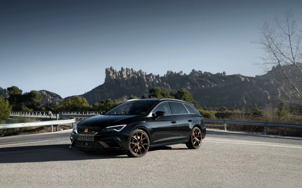 black car compact car car Seat vehicle Seat Leon HD Desktop Wallpaper | Background Image