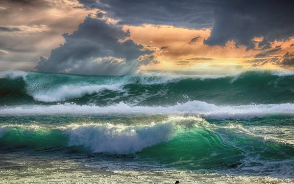 Nature Wave Ocean HD Wallpaper | Background Image