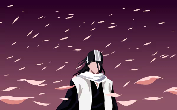 bankai Byakuya Kuchiki Anime Bleach HD Desktop Wallpaper | Background Image